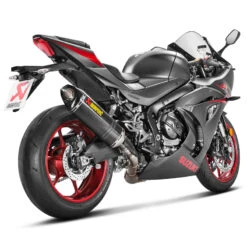 Akrapovic S-S10SO12-HRC Slip-on Line Exhaust, Carbon For Suzuki GSX-R1000/ABS '17-'22