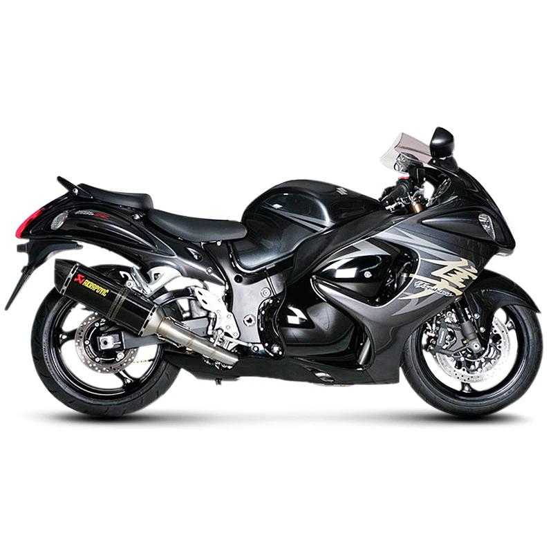 Akrapovic S-S13R2-RC Racing Line Full Exhaust, Carbon For Suzuki GSX1300R Hayabusa '08-'17 - Image 2