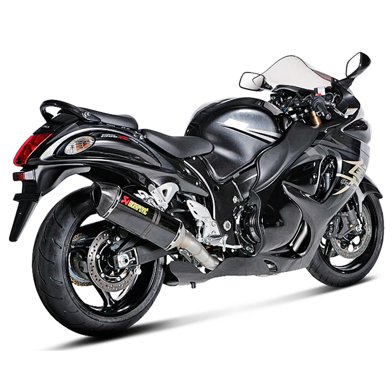 Akrapovic S-S13R2-RC Racing Line Full Exhaust, Carbon For Suzuki GSX1300R Hayabusa '08-'17