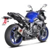 Akrapovic S-Y10SO15-HAPT Slip-on Line Triangle Exhaust, Titanium For Yamaha MT-10 '16-