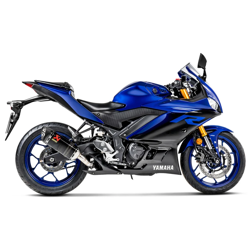 Akrapovic S-Y2SO16-HAPC/1 Slip-on Line Exhaust For Yamaha YZF-R3 '15-'21 / MT-03 '20-'21 - Image 2