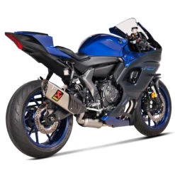 Akrapovic S-Y7R12-APT Racing Line Full Exhaust, Titanium For Yamaha YZF-R7 (2022-)