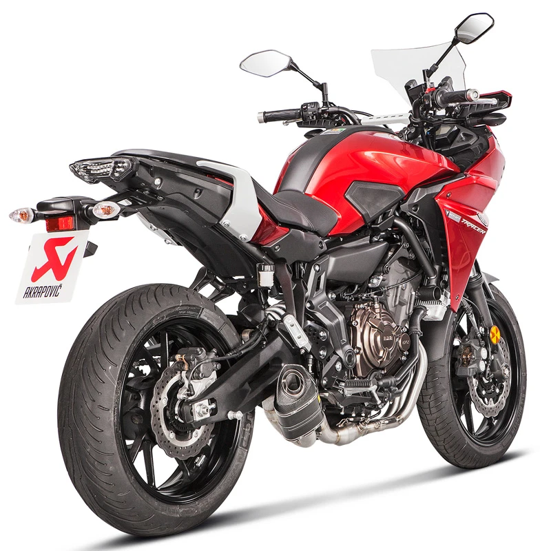 Akrapovic S-Y7R2-AFC Racing Line Full Exhaust, Carbon Fiber For Yamaha Models - Image 3