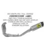 Arrow 71179CKR Competition "SBK" Full Titanium Exhaust For Yamaha YZF-R1 (17-20)