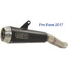 Arrow 71156PRN Pro-Race Nichrome Dark Slip-on Exhaust For Yamaha Tracer 700 (2020-)