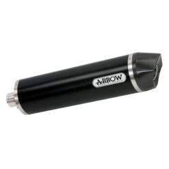 Arrow 71708AKN Maxi Race-Tech Exhaust, Aluminum Dark Yamaha FZ1 (2006-2016)