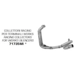 Arrow 71735MI Racing Exhaust Collector For Yamaha MT-07 (2021-)