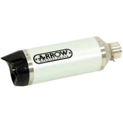 Arrow 71930AK Thunder Slip-on Exhaust, Aluminum W/ Carbon Cap For Yamaha MT-07 (2021-)