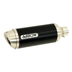 Arrow 71817AON Thunder Exhaust, Aluminum Dark Yamaha FZ-07 Or MT-07 (2014-)