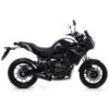 Arrow 71843JRN Jet Race Exhaust, Nichrome Dark Yamaha FZ-07 (2014-) & XSR700 (2016-)