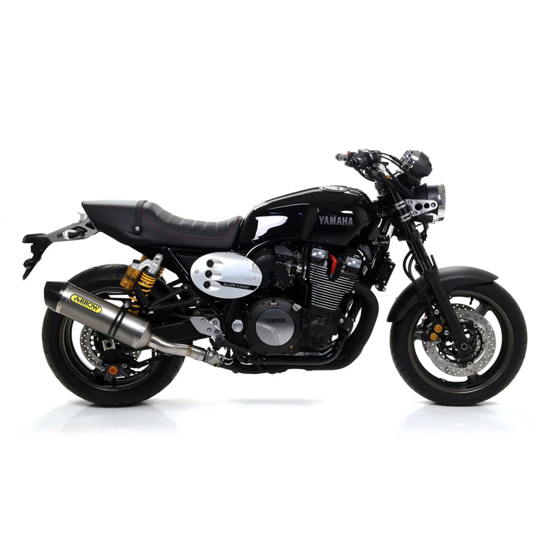 Arrow 71844PK Race-Tech Exhaust, Titanium Yamaha XJR1300 (2007-) - Image 2