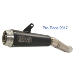 Arrow 71870PRN Pro-Race Exhaust, Nichrome Dark For Suzuki GSX-250R (2017-)