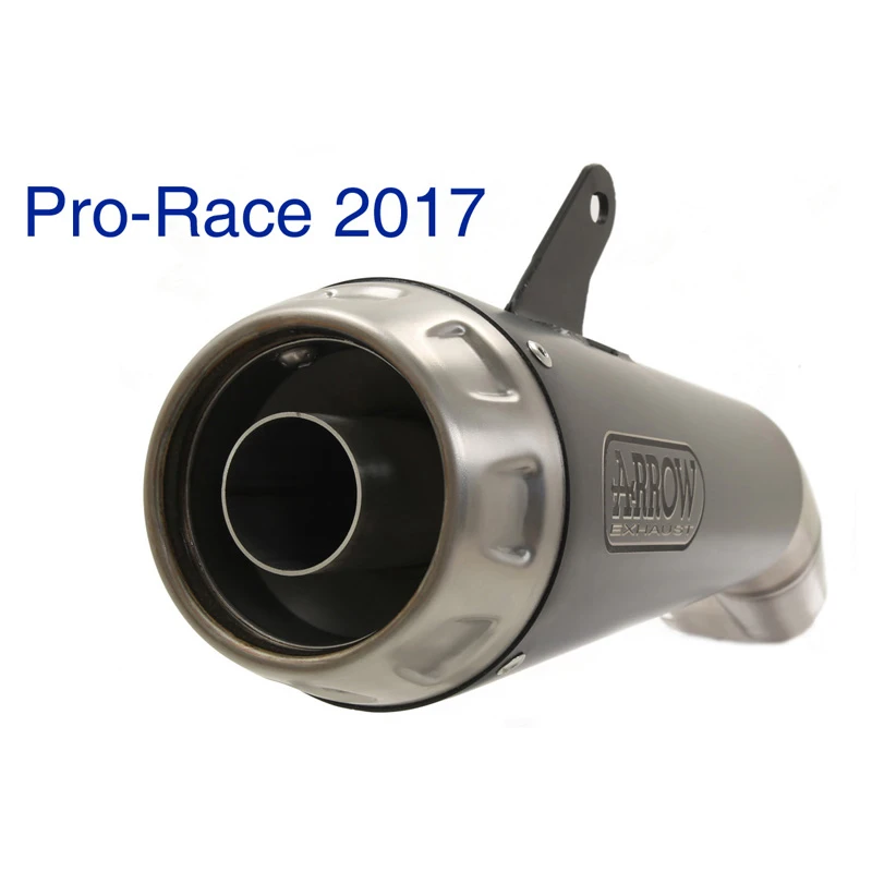 Arrow 71870PRN Pro-Race Exhaust, Nichrome Dark For Suzuki GSX-250R (2017-) - Image 2