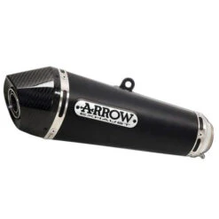 Arrow 71938XKN X-Kone Slip-on Exhaust, Nichrome Dark For Suzuki GSX-S1000 '21-