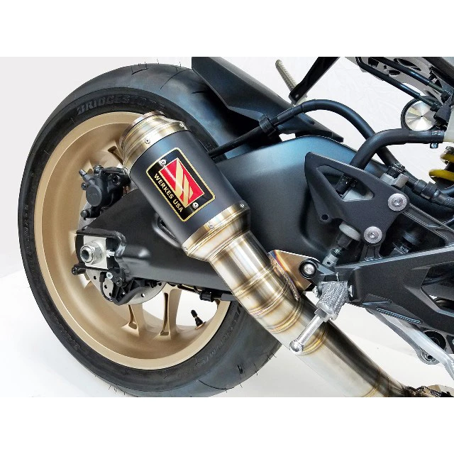 Competition Werkes WY1010R-BC GP Race Slip-on Exhaust Yamaha YZF-R1 (2015-) - Image 2