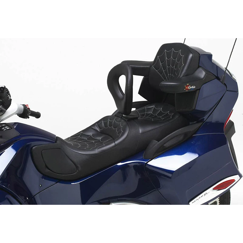 Corbin CA-RT-10-LM-E Dual Tour Seat, With Heat For Can-Am Spyder RT Lamonster '10-'19 - Image 4