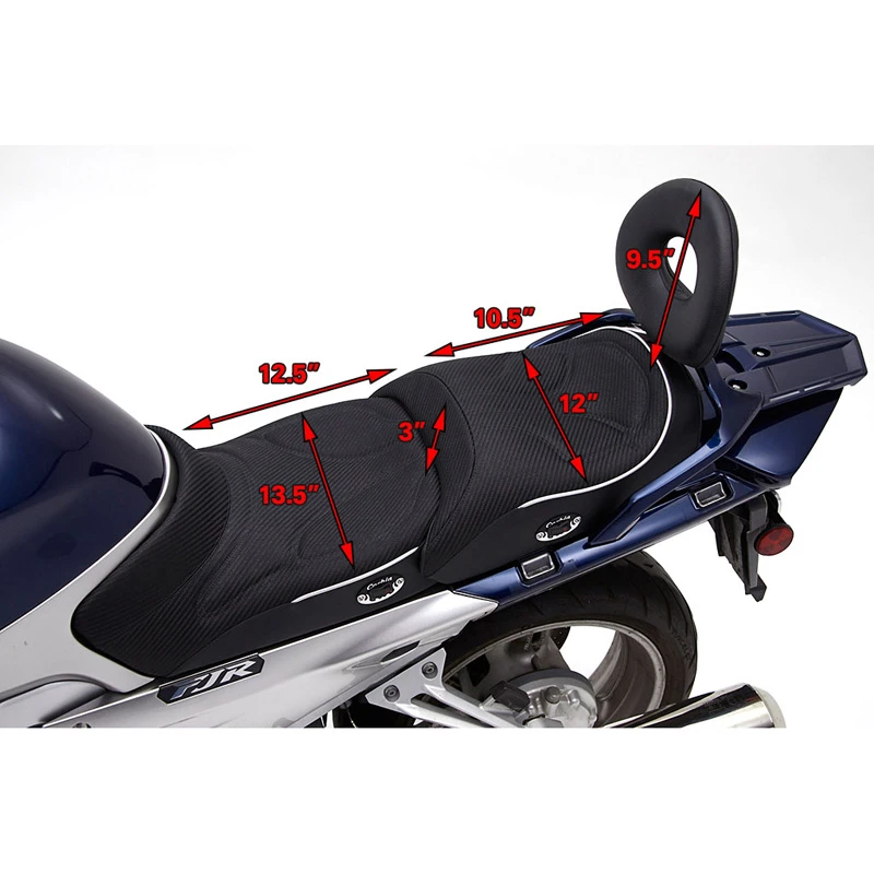 Corbin Y-FJR13-6-F-E Front Seat, Heated For Yamaha FJR1300 (2006-) - Image 13