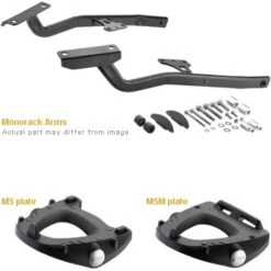 Givi 364FZ Monorack Sidearms For Yamaha XJ6 600 (2009-current)