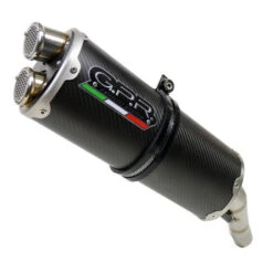 GPR E4.Y.198.DUAL.CA Dual Evo4 Carbon Slip-on Exhaust For Yamaha Tracer 700 (2017-)