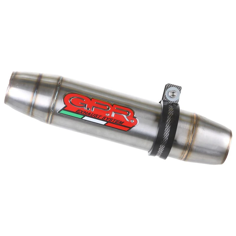 GPR S.193.DE Deeptone Inox Slip-on Exhaust For Suzuki SV650A (2016-2017) - Image 2