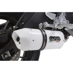 GPR Y.205.ALB Albus Evo4 Slip-on Exhaust For Yamaha MT-125 '17-'19