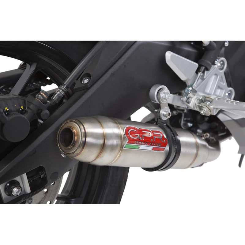 GPR Y.206.DE Deeptone Inox Full Exhaust For Yamaha MT-125 '17-'19