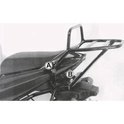 Hepco & Becker 650.377 01 01 Rear Rack, Black For Suzuki SV1000 / S