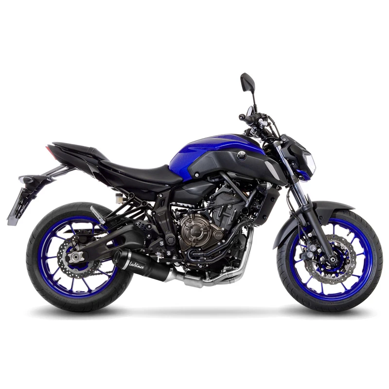 LeoVince 14251EB LV One Evo Black Full Exhaust For Yamaha MT-07/XSR700/Tracer 700 - Image 2