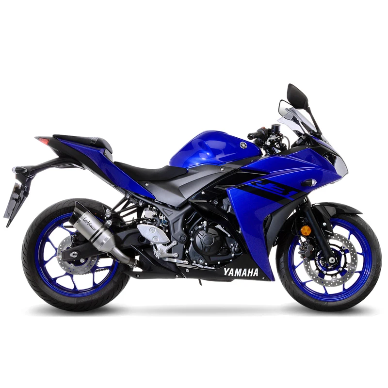 LeoVince 14257E LV Pro Slip-on Exhaust, Stainless For Yamaha YZF-R3/MT-03 (2022-) - Image 2