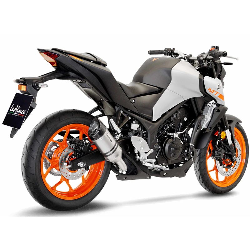 LeoVince 14257E LV Pro Slip-on Exhaust, Stainless For Yamaha YZF-R3/MT-03 (2022-) - Image 7