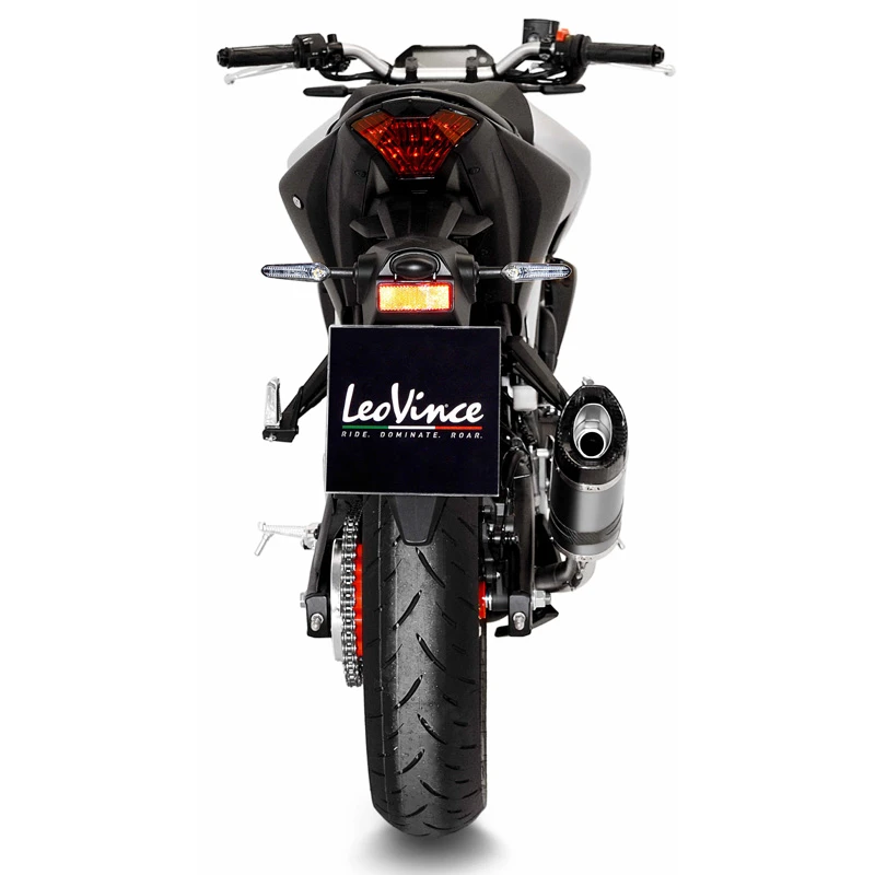 LeoVince 14257E LV Pro Slip-on Exhaust, Stainless For Yamaha YZF-R3/MT-03 (2022-) - Image 9