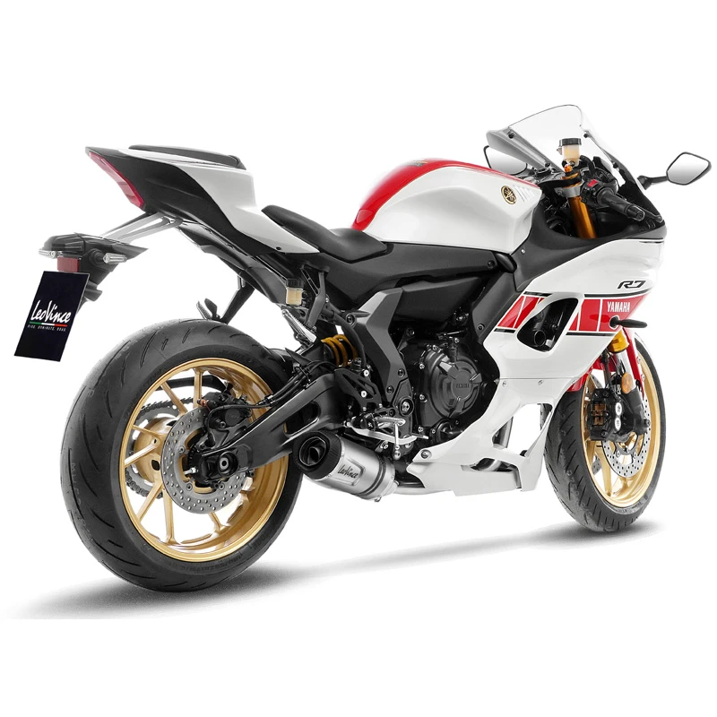 LeoVince 14360E LV One Evo Full Exhaust, Stainless For Yamaha MT-07/XSR 700 & YZF-R7 '21- - Image 7