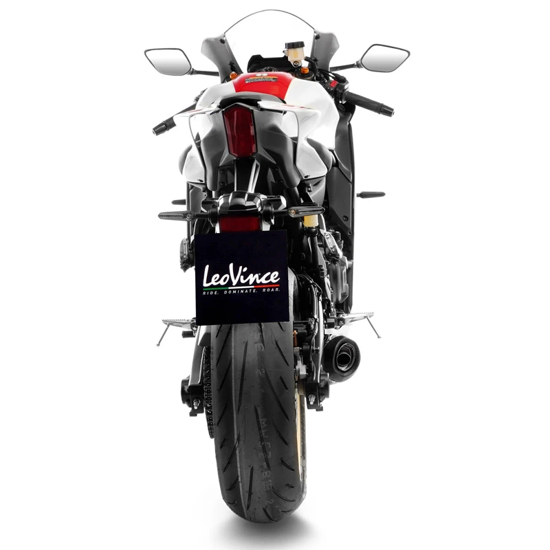 LeoVince 14360E LV One Evo Full Exhaust, Stainless For Yamaha MT-07/XSR 700 & YZF-R7 '21- - Image 9