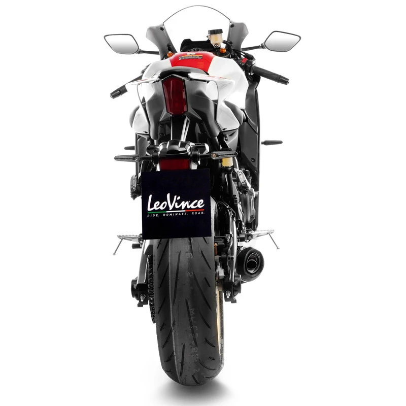 LeoVince 14360EB LV One Evo Full Exhaust, Black For Yamaha MT-07/XSR 700 & YZF-R7 '21- - Image 9