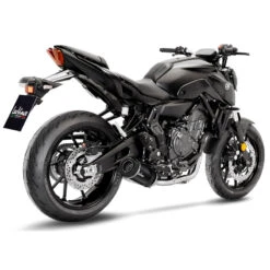 LeoVince 14361E LV One Evo Full Exhaust, Carbon For Yamaha MT-07/XSR 700 & YZF-R7 '21-