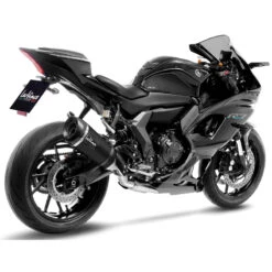 LeoVince 14405SB Factory S Full Exhaust, Black For Yamaha YZF-R7 (2022-)