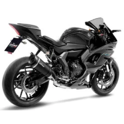 LeoVince 14406S Factory S Full Exhaust, Carbon For Yamaha YZF-R7 (2022-)