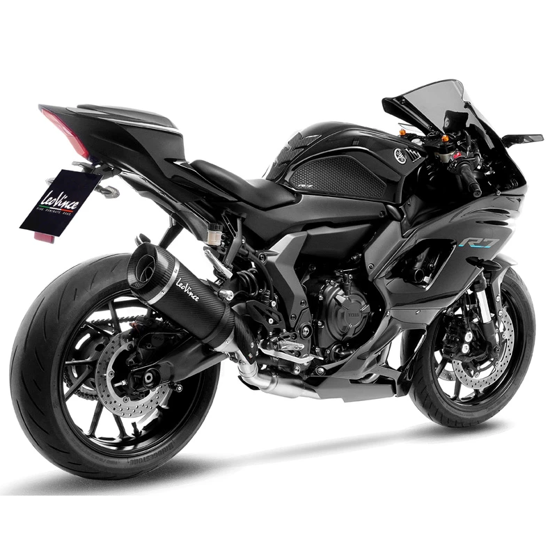 LeoVince 14406S Factory S Full Exhaust, Carbon For Yamaha YZF-R7 (2022-)