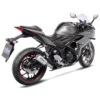 LeoVince 15212 LV-10 Stainless Slip-on Exhaust For Yamaha YZF-R3/MT-03 '15-'21
