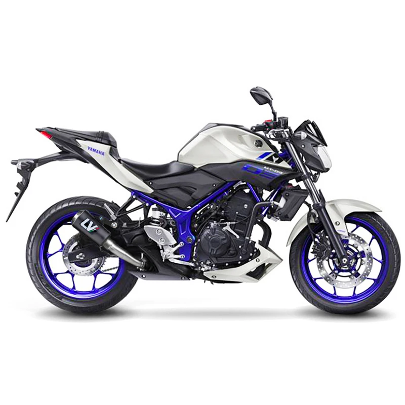 LeoVince 15212C LV-10 Carbon Slip-on Exhaust For Yamaha YZF-R3/MT-03 '15-'21 - Image 2