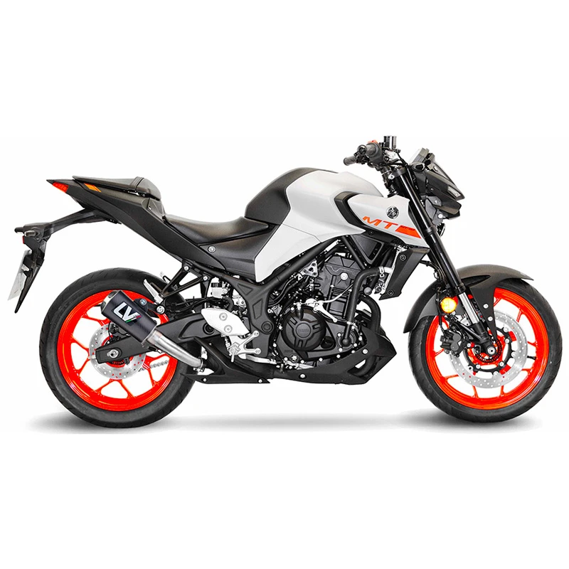 LeoVince 15212C LV-10 Carbon Slip-on Exhaust For Yamaha YZF-R3/MT-03 '15-'21 - Image 3