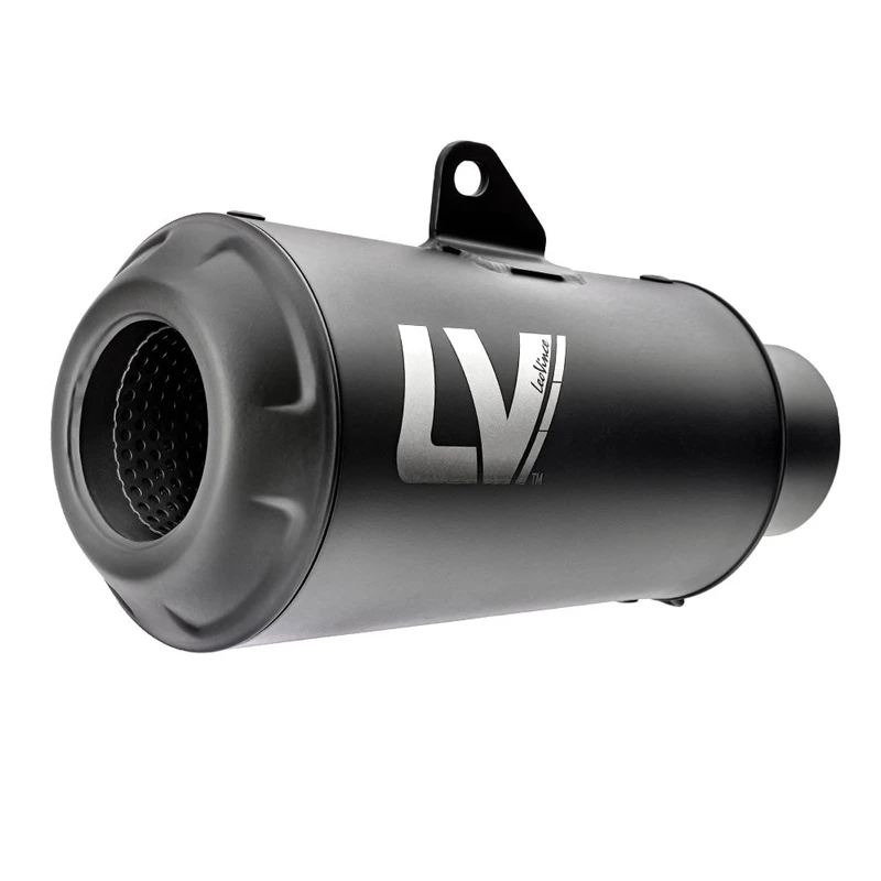 LeoVince 15212FB LV-10 Full Black Slip-on Exhaust For Yamaha YZF-R3/MT-03 '15-'21 - Image 6