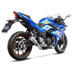 LeoVince 15213 LV-10 Stainless Slip-on Exhaust For Suzuki GSX250R '17-'19