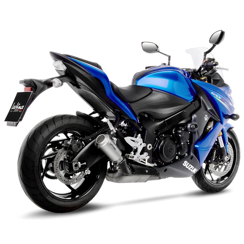 LeoVince 15225 LV-10 Stainless Slip-on Exhaust For Suzuki GSX-S1000/F '15-'20