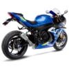 LeoVince 15231 LV-10 Stainless Slip-on Exhaust For Suzuki GSX-R1000 '17-'21