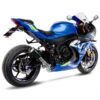 LeoVince 15231B LV-10 Black Slip-on Exhaust For Suzuki GSX-R1000/R '17-'21