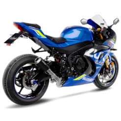 LeoVince 15231B LV-10 Black Slip-on Exhaust For Suzuki GSX-R1000/R '17-'21