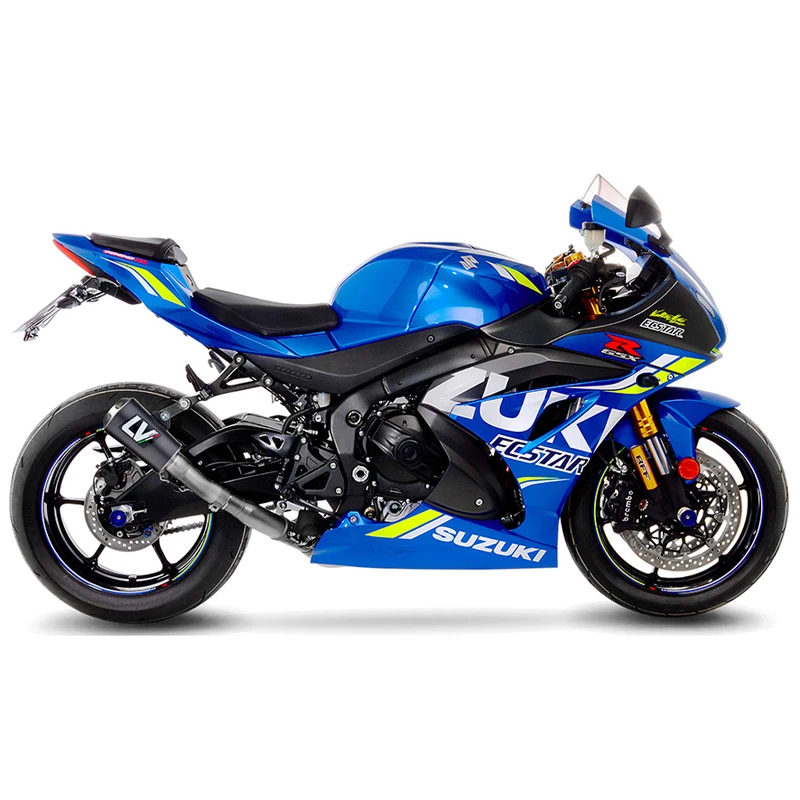 LeoVince 15231C LV-10 Carbon Slip-on Exhaust For Suzuki GSX-R1000/R '17-'21