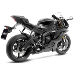 LeoVince 15403B LV Corsa Black Slip-on Exhaust For Yamaha YZF-R6 '06-'21