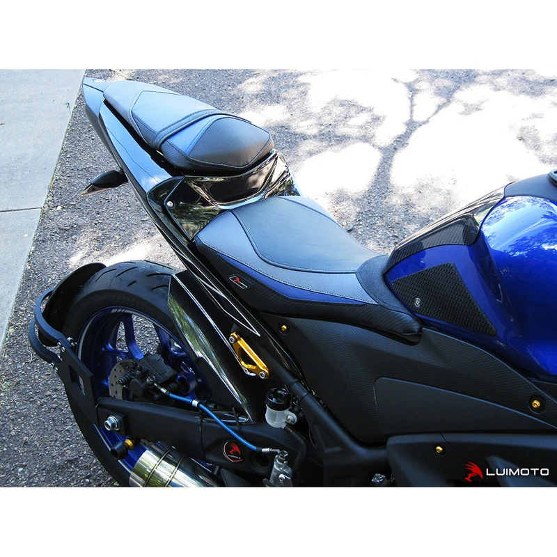 Luimoto 5161101 Team Rider Seat Cover For Yamaha YZF-R3 (2015-current) - Image 2